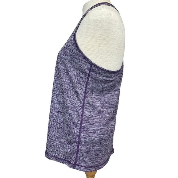 UNIQUELY Lorna Jane Motivational Graphic Racerback Tank Top in Purple Size Mediu - Picture 2 of 11